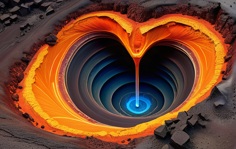 지구과학과 남극 연구 - "The Dynamic Heart of Earth"**
    A highly detailed and scientifically accurate cross-section of Ea...