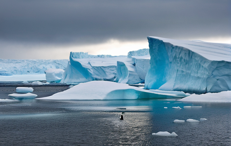 지구과학과 남극 연구 - "Antarctica's Hidden Worlds Revealed by Tech"**
    A breathtaking panoramic view of the vast, prist...