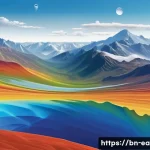 지구과학과 대류권 - A detailed cross-sectional illustration of the Earth's troposphere (대류권) layer extending from 8 to 1...