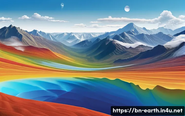 지구과학과 대류권 - A detailed cross-sectional illustration of the Earth's troposphere (대류권) layer extending from 8 to 1...